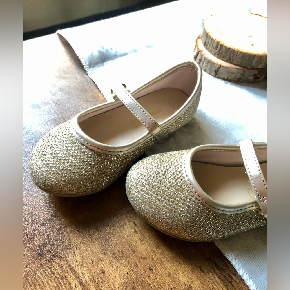 Gold Shoes size 5